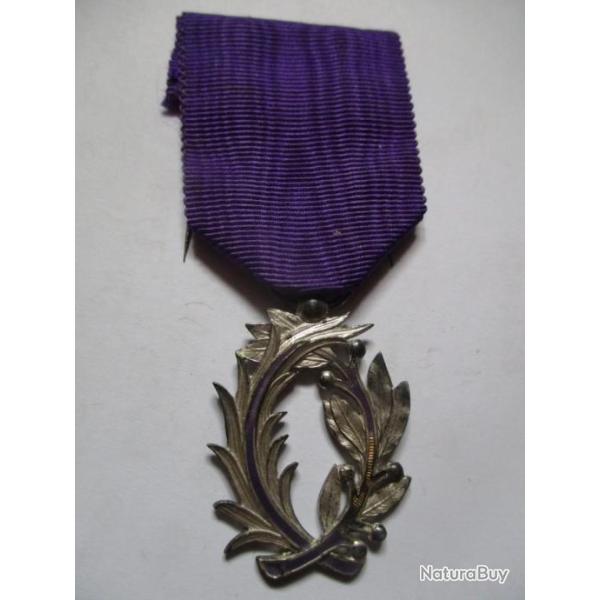 M�daille Palmes Acad�miques (argent�)