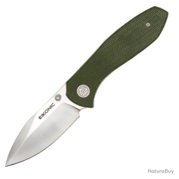 Couteau de poche Eikonic Kasador vert