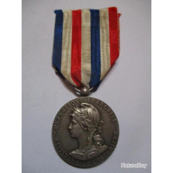 M�daille Minist�re de l'Int�rieur (2)