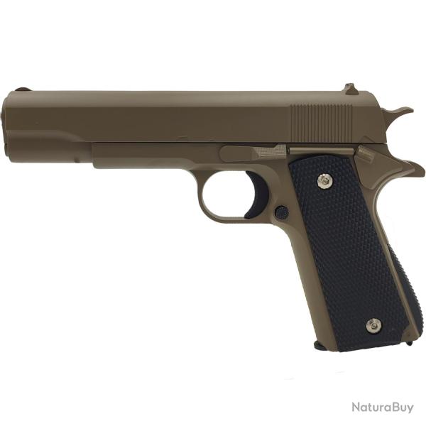 R�plique airsoft Style 1911 Tan (Galaxy)