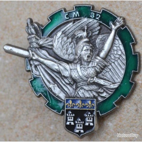 Centre Mobilisateur N� 32, TRAIN, �pingle sertie