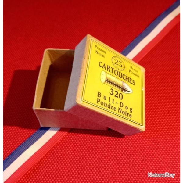 Bulldog 320 .    Boite carton  vide.