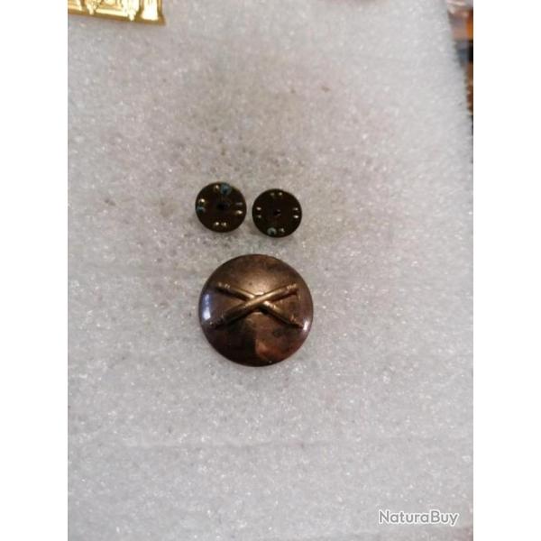 COLLARS troupe arm�e us ARTILLERY ORIGINAL 1