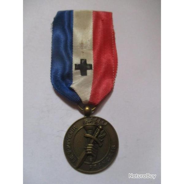 M�daille Le Souvenir Militaire Fran�ais (1)