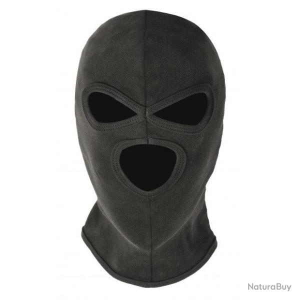 Cagoule Cityguard 3 trous - coton - Noir