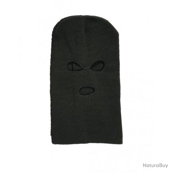 Cagoule Cityguard 3 trous Kaki - Noir