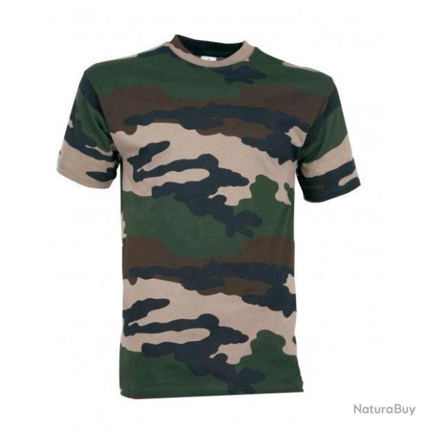 T shirt enfant Idaho camo Kaki Marron
