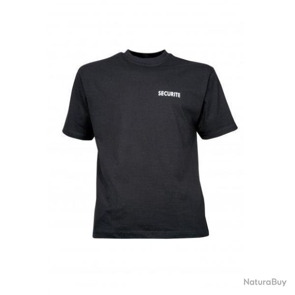 T shirt Cityguard S�curit� Noir