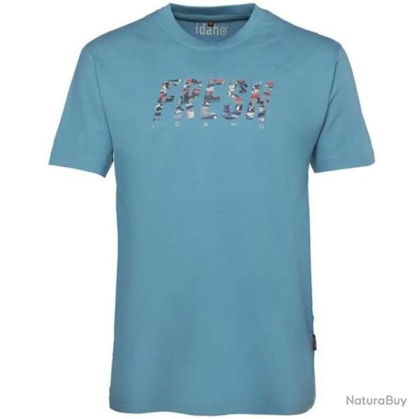 Tee shirt Idaho Fresh Bleu