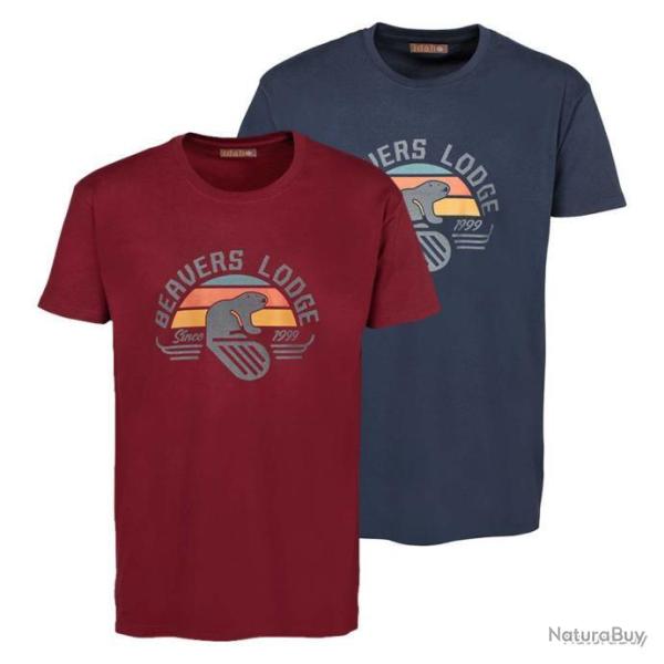 Tee shirt Percussion Castor Rouge