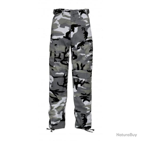 Pantalon enfant Idaho BDU Camo Gris