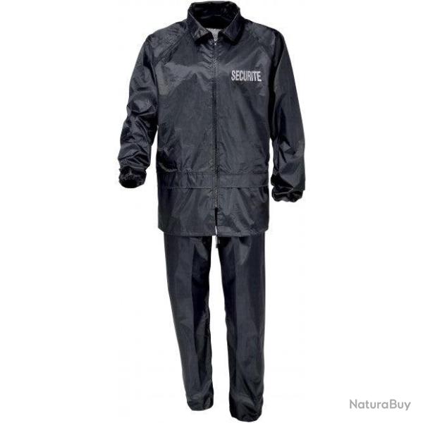 Tenue de pluie Cityguard noir s�curit�