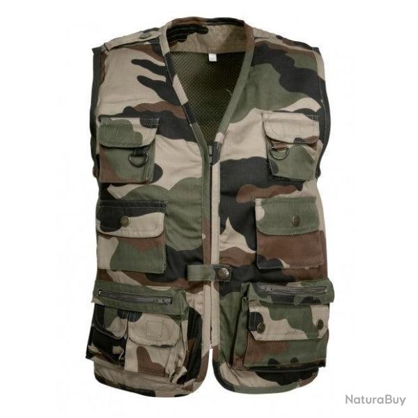 Gilet de chasse enfant Idaho Reporter Camo