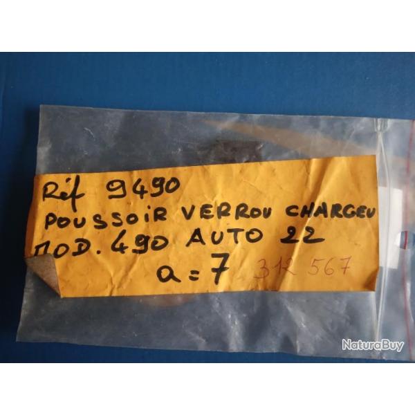 POUSSOIR VERROU CHARGEUR WINCHESTER 490