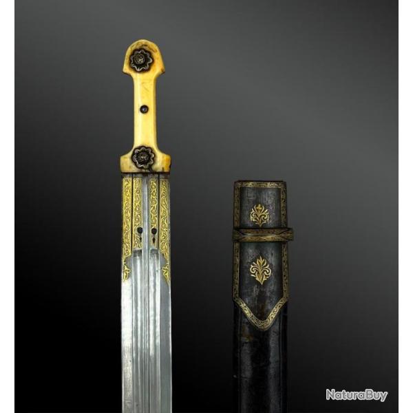 POIGNARD appel Kindjal - XIXme sicle - Caucase, Nord du Daghestan