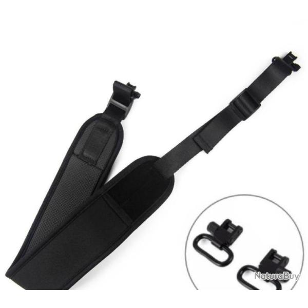 Bretelle fusils et carabines Noprne NOIR