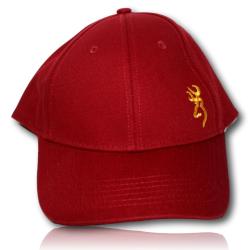 CASQUETTE BROWNING ROUGE FONCE
