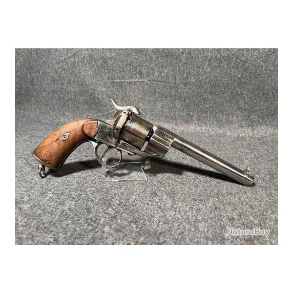 REVOLVER LEFAUCHEUX Mod�le 1854 Civil Calibre 12mm � Broche