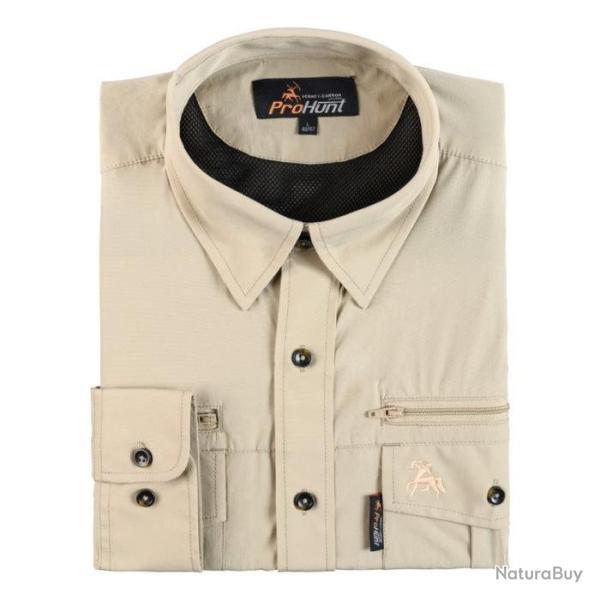 Chemise de chasse Verney Carron Antitic Beige
