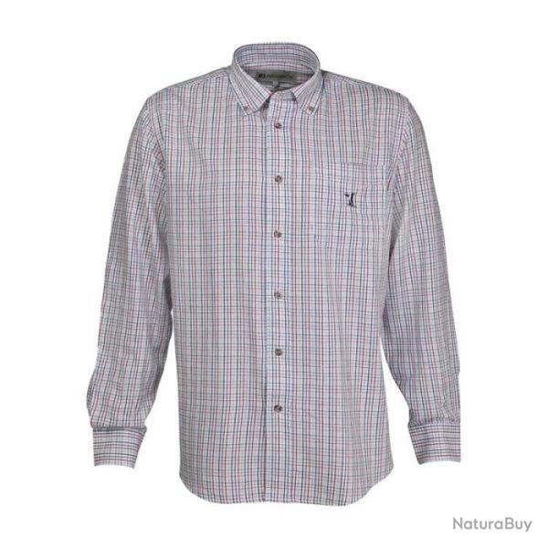 Chemise Percussion petits carreaux Rouge