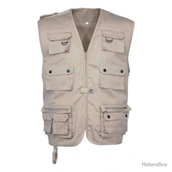 Gilet Idaho Reporter Beige