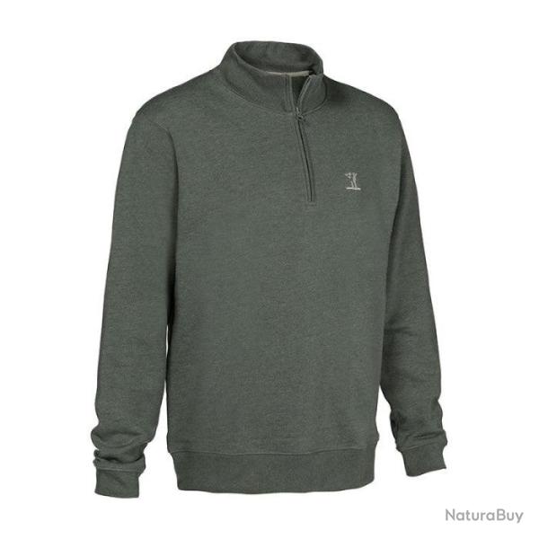 Sweat Percussion Col montant Kaki Kaki