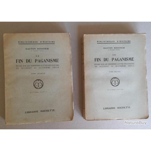La fin du paganisme. tude sur les dernires luttes religieuses en Occident au 4me sicle