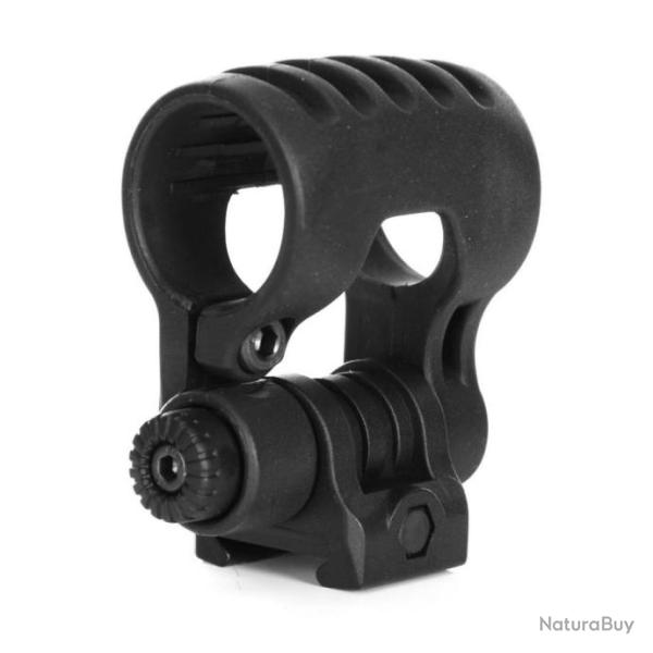 Airsoft - Montage tactique noir pour lampe 30 mm | 101 Inc (0000 7872)