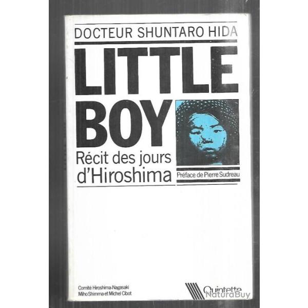 little boy r�cit des jours d'hiroshima du docteur shuntaro hido