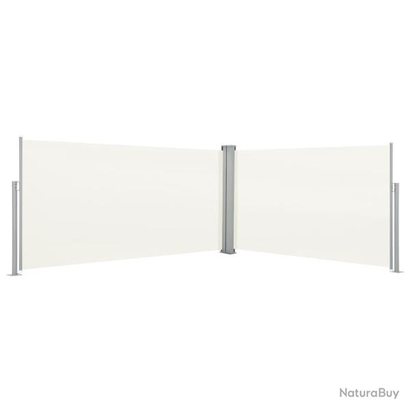 Auvent paravent store brise-vue latral rtractable de patio jardin terrasse balcon protection visu