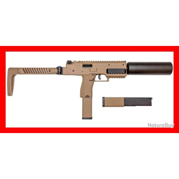 REPLIQUE SMG VMP-1X TAN AVEC SILENCIEUX 0.95J