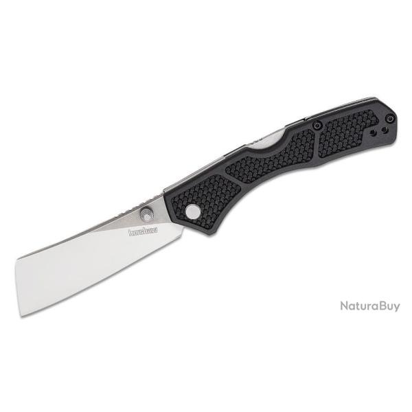 Couteau Kershaw Hatch Cleaver Lame Acier D2 Manche GFN Clip Lockback KS2043