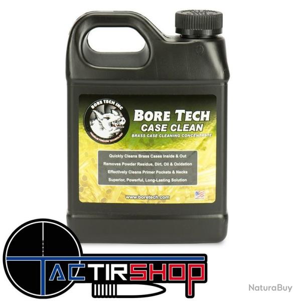Nettoyant pour douilles laiton Bore Tech Case Clean Cartridge Cleaner 32 Oz