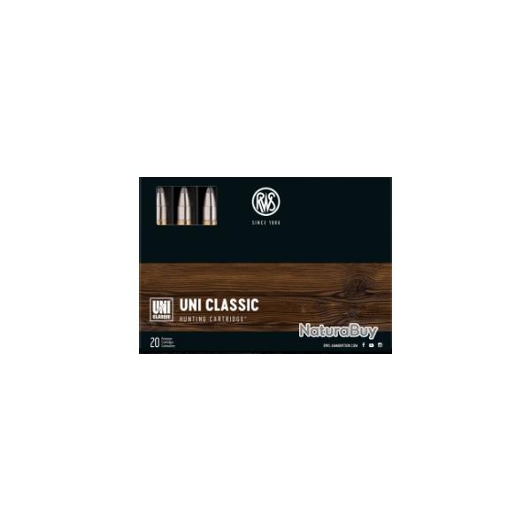 Munitions RWS cal.9.3x74R uni classic 293gr 19g par 20