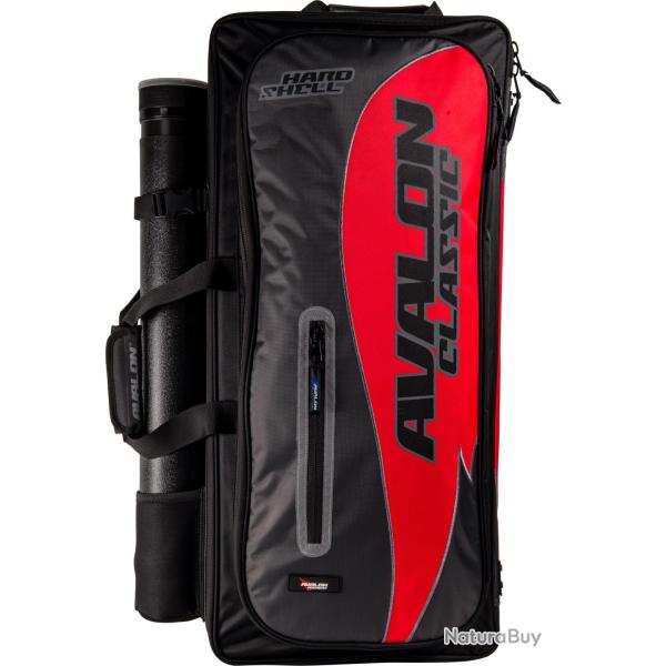 AVALON - Sac � dos New Classic HARD SHELL GRIS ET ROUGE