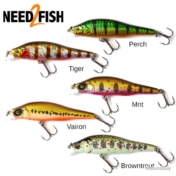 DESTOCKAGE ! Leurre Need 2 Fish Twitch Minnow Perch