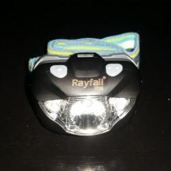 Lampe Frontale Rayfall HP3A - 160 Lumens (NOIR) - 1 sans prix de réserve