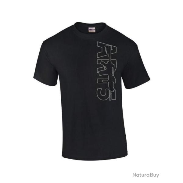 T-shirt AK 47 kalachnikov - Noir