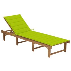 Transat chaise longue bain de soleil lit de jardin terrasse meuble d'ext&eacute;rieur pliable 200 cm avec