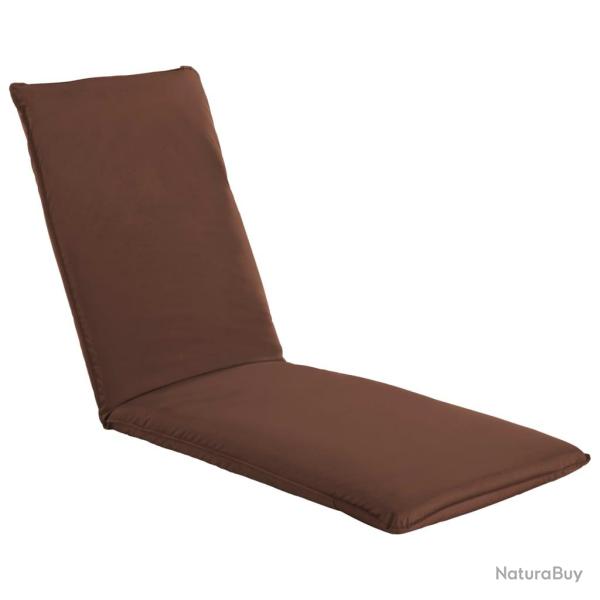 Transat chaise longue bain de soleil lit de jardin terrasse meuble d'ext�rieur pliable tissu oxford