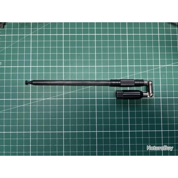 Antenne centrale t�lescopique IBIZA 125cm sans connectique rapide