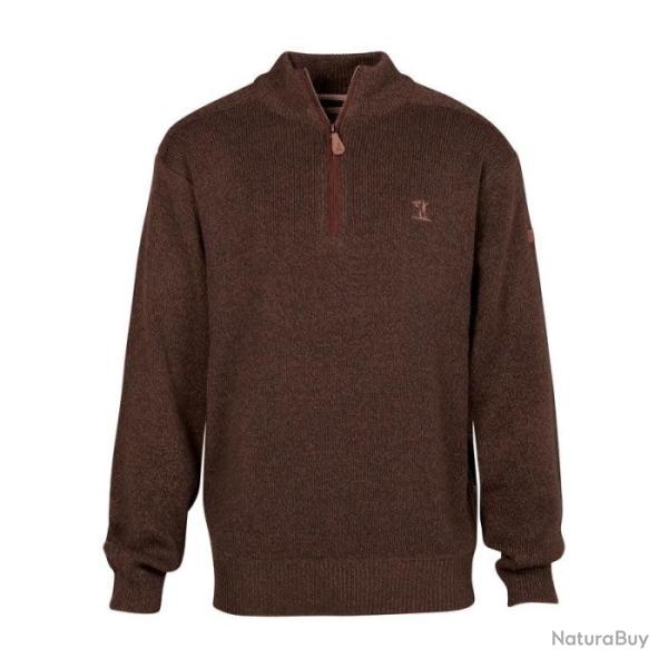 Pull de chasse Percussion Col chemin�e Kaki Percussion 2XL Marron Percussion
