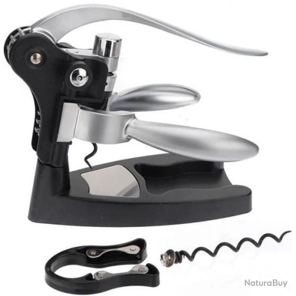 Tire Bouchon d�capsuleur � Levier Ouvre Bouteille Vin Champagne Bi�re Sommelier