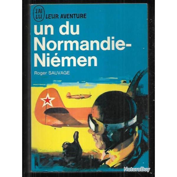 un du normandie niemen de roger sauvage   j'ai lu bleu a 23