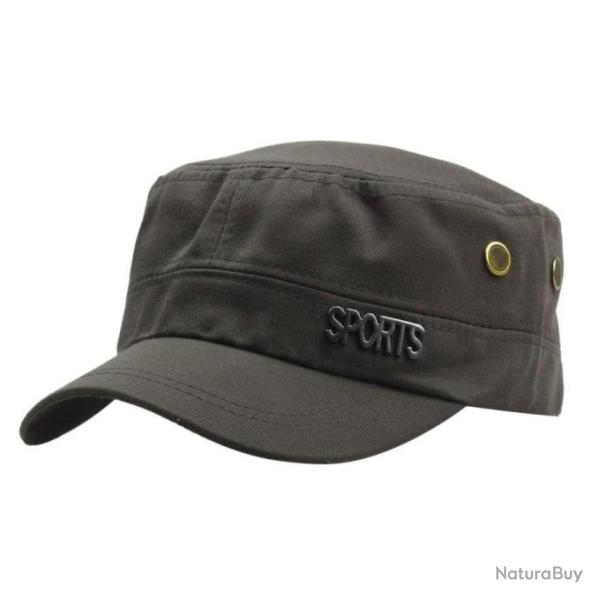 Casquette plate militaire SPORTS - Vert