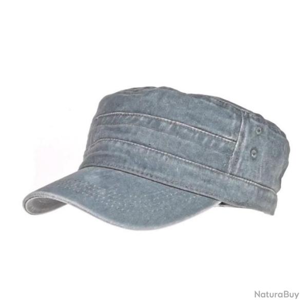 Casquette plate militaire mod�le A - Gris