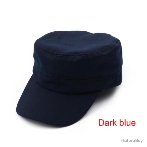 Casquette plate militaire mod�le B - Bleu Marine