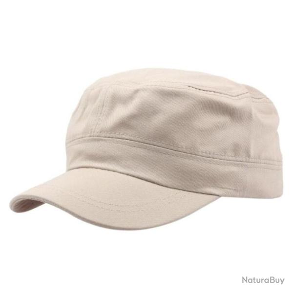 Casquette plate militaire mod�le C - Beige