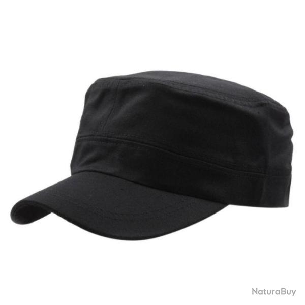 Casquette plate militaire mod�le C - Noir