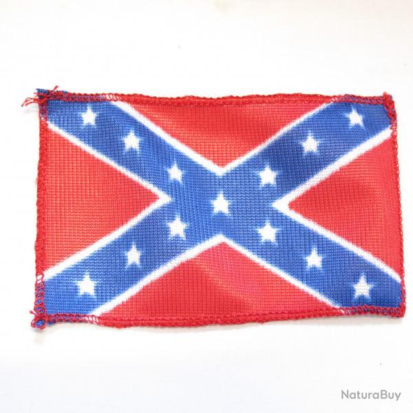 Petit drapeau nylon sudiste d'paule dimensions 11 cm x 6.5 cm Rf. bo 160